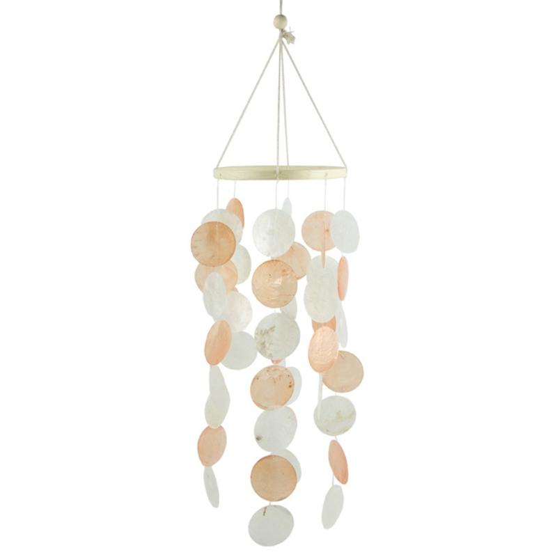 Κουδούνι ανέμου από κοχύλια Διακόσμηση Δωματίου Σκανδιναβικά Κρεμαστά Κουδούνια Τοίχου Σπίτι Γραφείο Παιδικό Δωμάτιο Διακόσμηση Βρεφικού Δωματίου