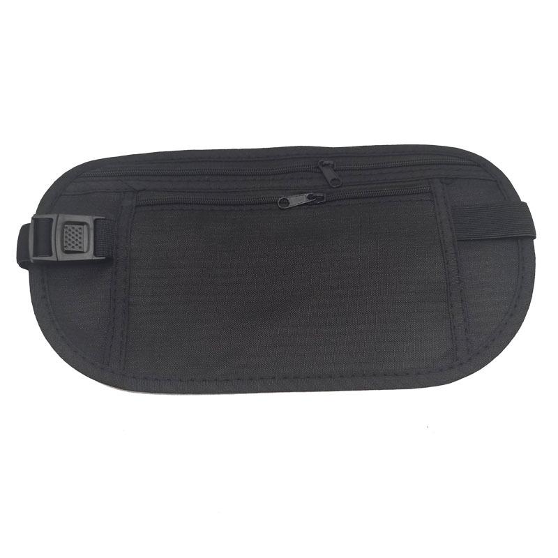 Discreet Anti-Theft Fanny Pack for Travel & Sports - Unisex Passport and Wallet Holder with Custom Logo