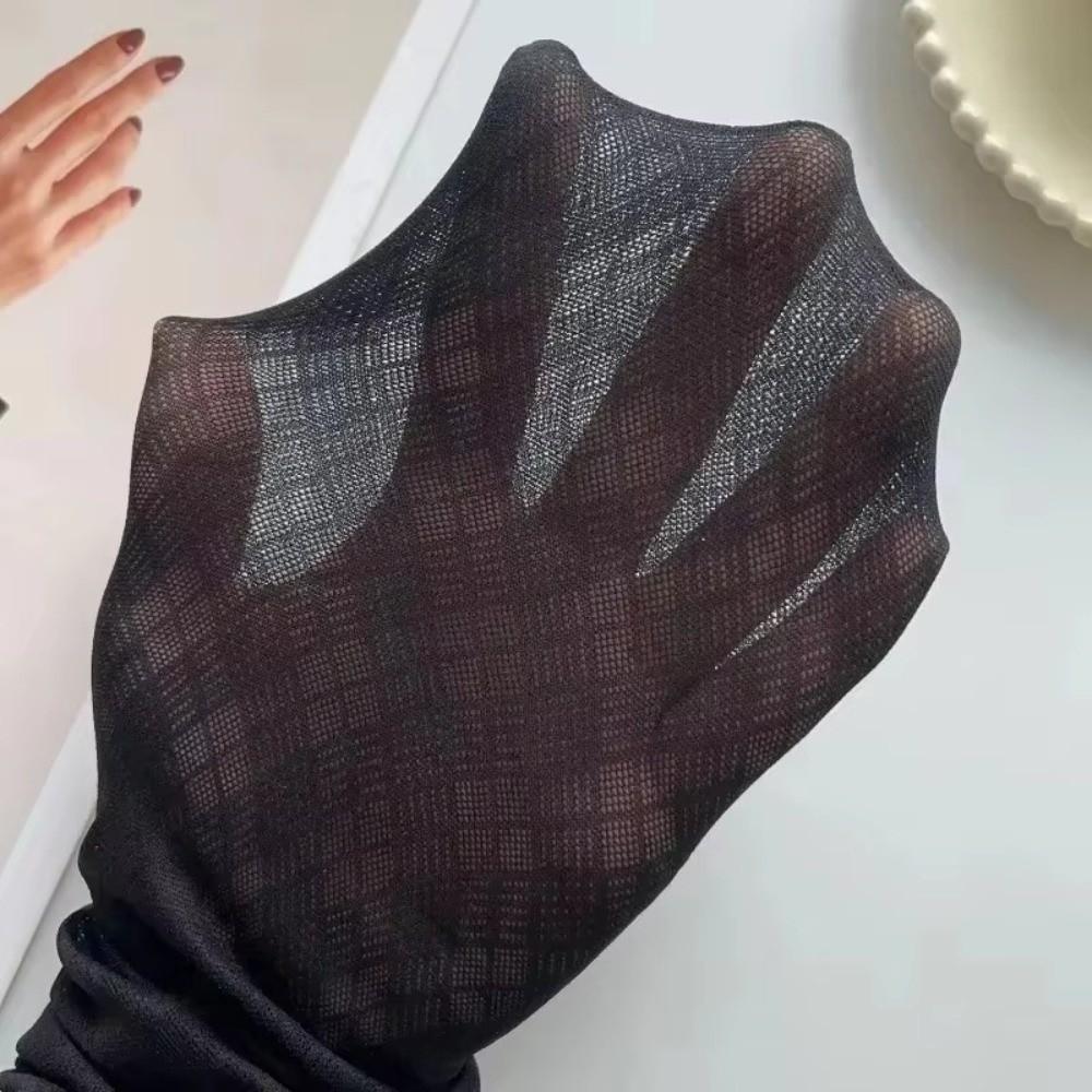 Argyle Checkered Stockings Lingeries Sexy Black Silky Pantyhose Stockings Party Gift