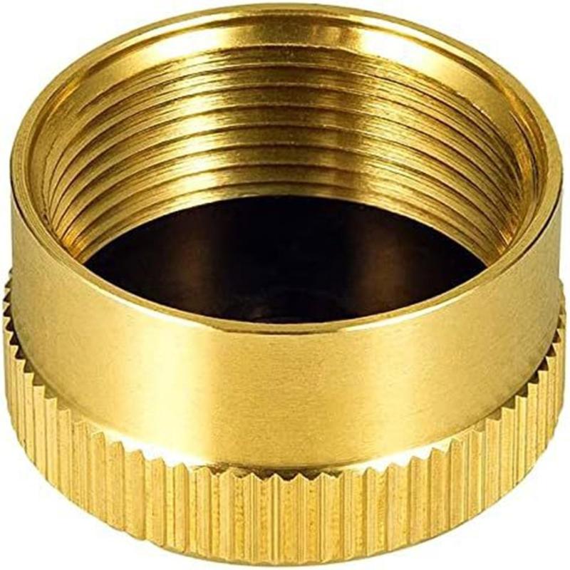 5pcs Solid Brass Bottle Lid Cylinder Protect Cover Tanks Cover Campings Stove Accessories