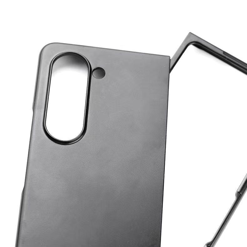 Applicable GalaxyZ FOLD5 folding screen mobile phone case single bottom matte PC anti-drop Samsung Z Fold5 protective case