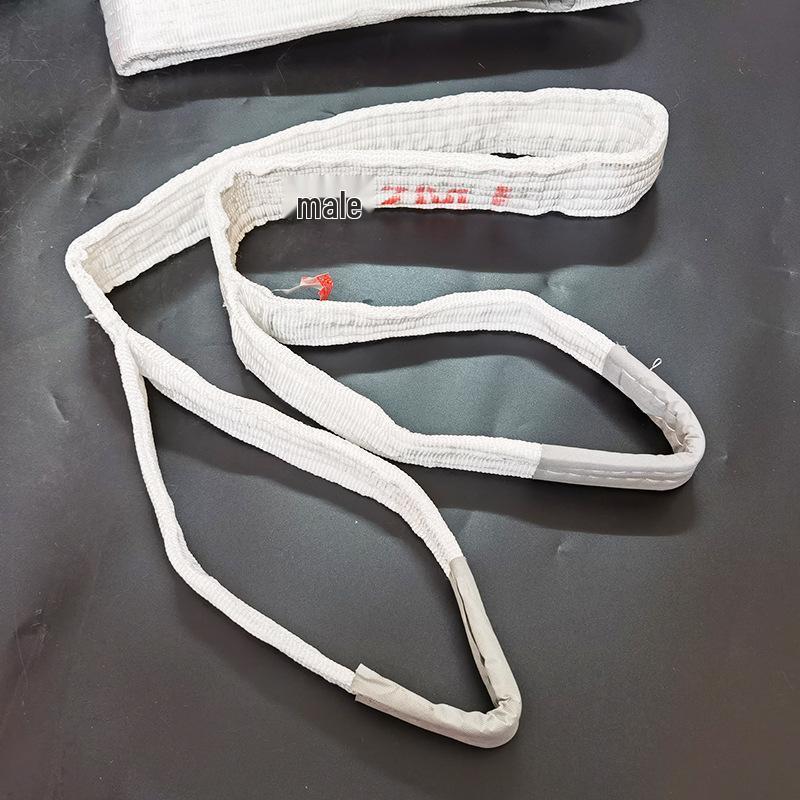 Polypropylene Thickened Acid-Washed Webbing Lifting Sling - Crane & Forklift Hoist Tie-Down Strap