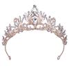 Bride Crown Headdress Birthday Wedding Hairband Jewelry Queen Wedding Alloy Hair Accessory Crown