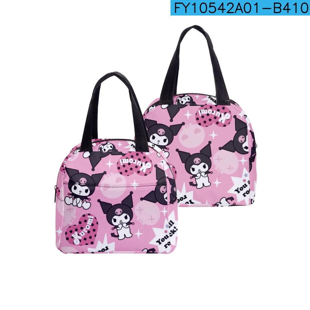 Cartoon Thermal Insulation Lunch Bag Portable Portable Lunch Bag Lunch Box Bag Student Office Worker With Meal Storage Bag