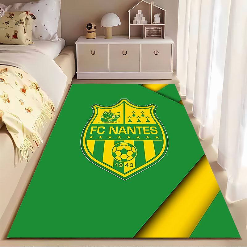 FC Nantes Logo Carpet Design suitable as a non-slip mat for the living room or bedroom sofa