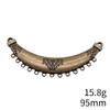 Gifts For Women Jewelry Findings & Components Curved Necklace Connector Accessories Parts Women's Bags Accessories