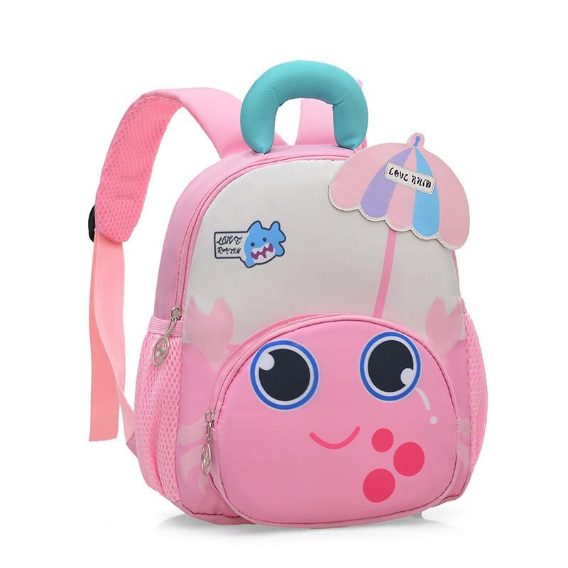 

Легкий мультяшный школьный рюкзак 2025 для мальчиков и девочек - Заграничный рюкзак для детского сада розовый