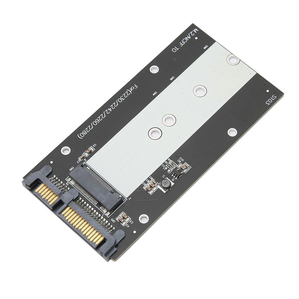 M.2 NGFF To SATA III Converter Adapter 6000MB S Fast Transfer Mass Storage Interface Hard Drive Converter Card