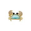 New-style Fuzi Ruyi Ping An Buckle Brooch High-end Women's Antique Tassel Cheongsam Suit Accessories Anti-glare Corsage