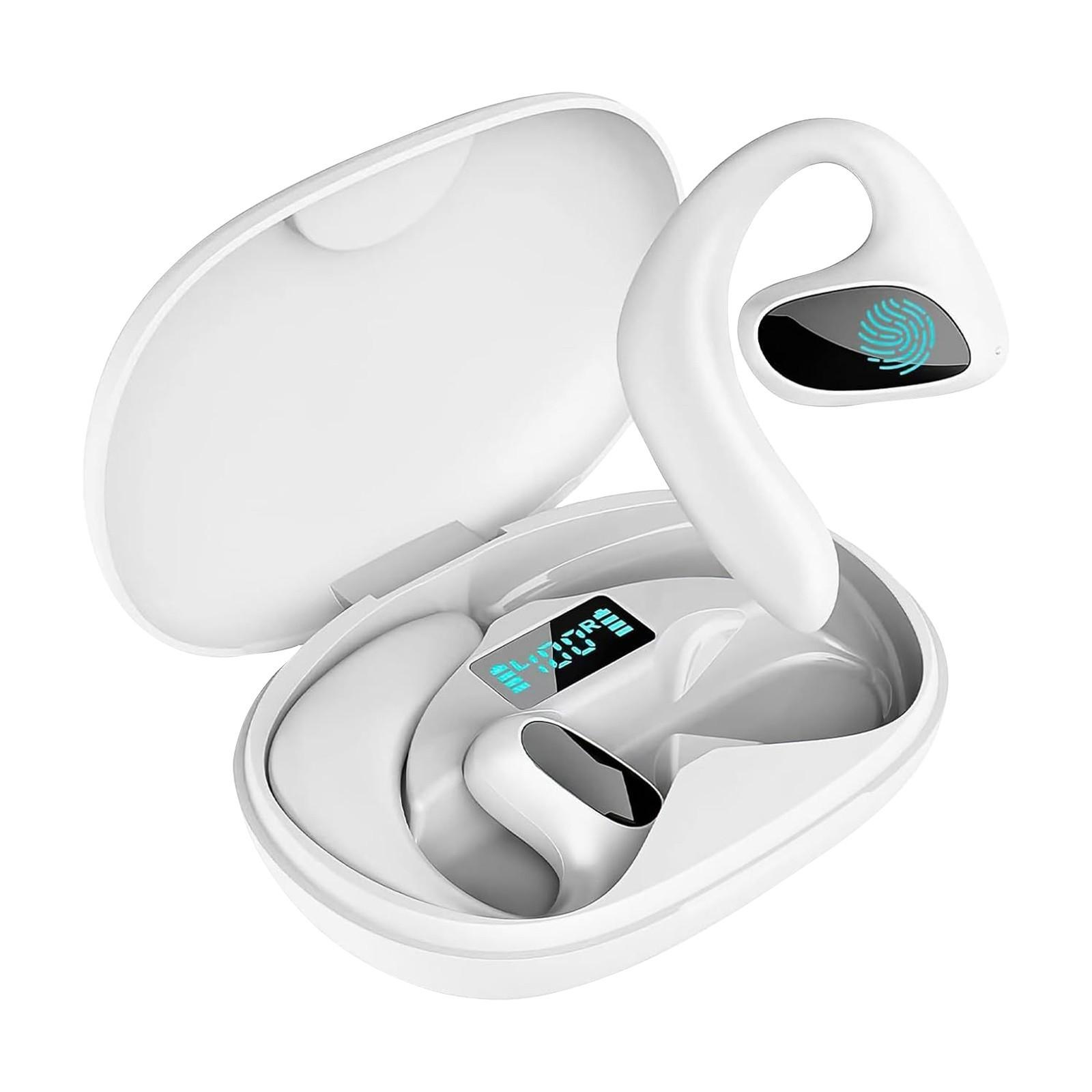 

Переводимая Bluetooth-гарнитура 144 языка Перевод в реальном времени Гарнитура Интеллектуальный голосовой перевод Наушники Беспроводная гарнитура для перевода One Size белый