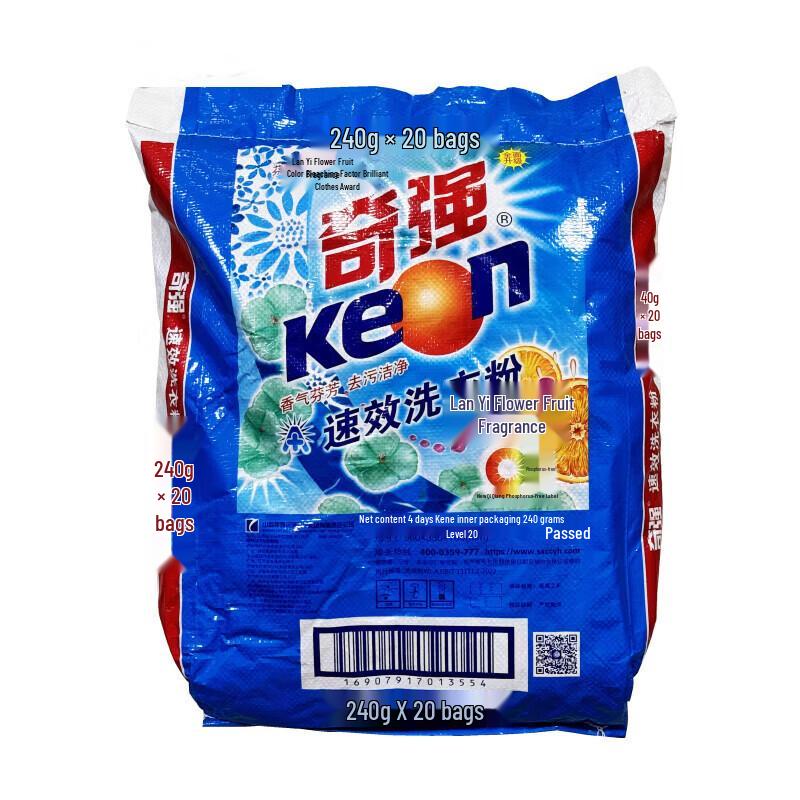 Keon Phosphate-Free Laundry Powder, Orchid  Fruit Scent (20 x 240g)