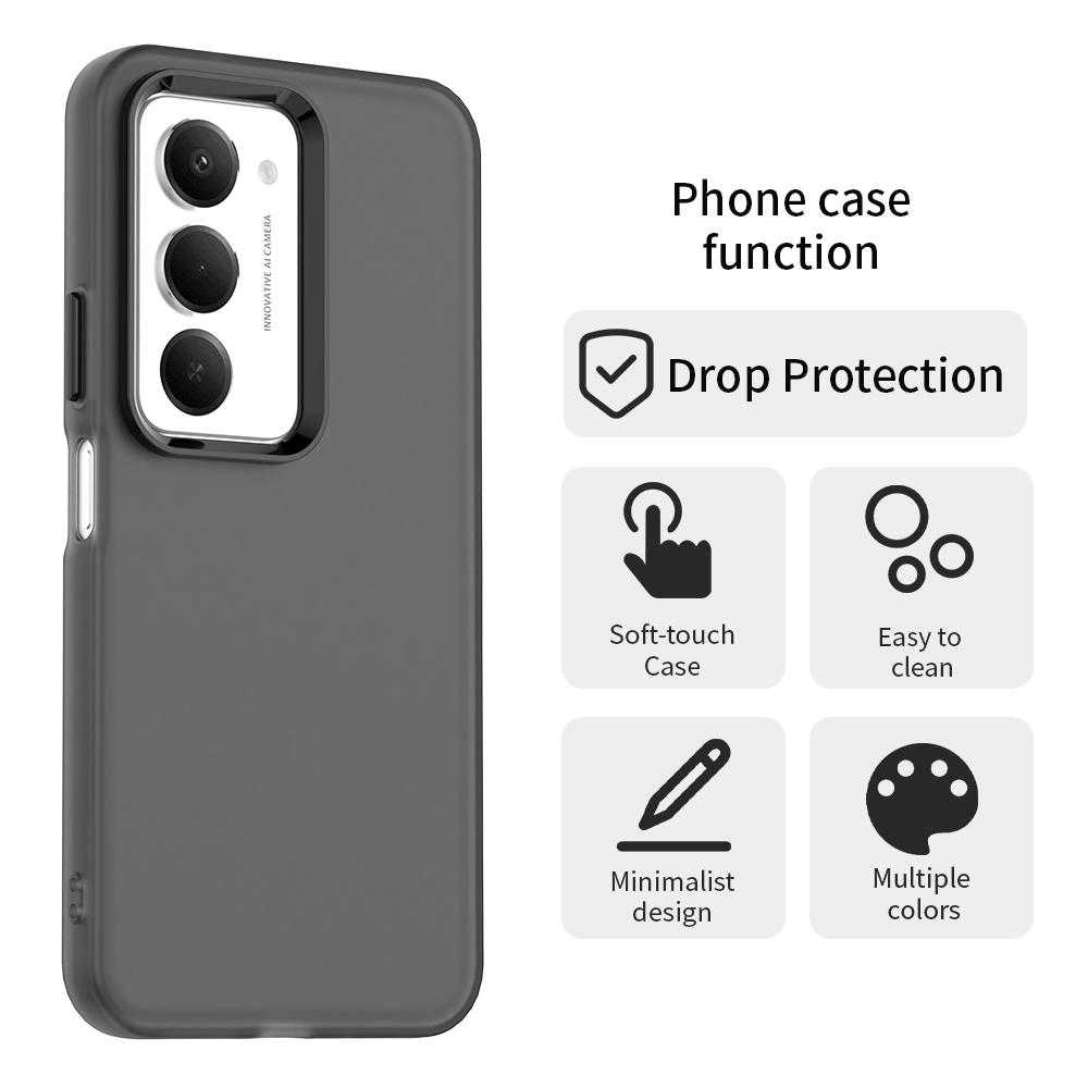 Mattierte Hülle Für Poco M8s Abdeckung Xiaomi Poco M8s Funda Coque Matt Transparentes PC-Gehäuse Candy-Farbe Rückseite Stoßfänger Poco M8s