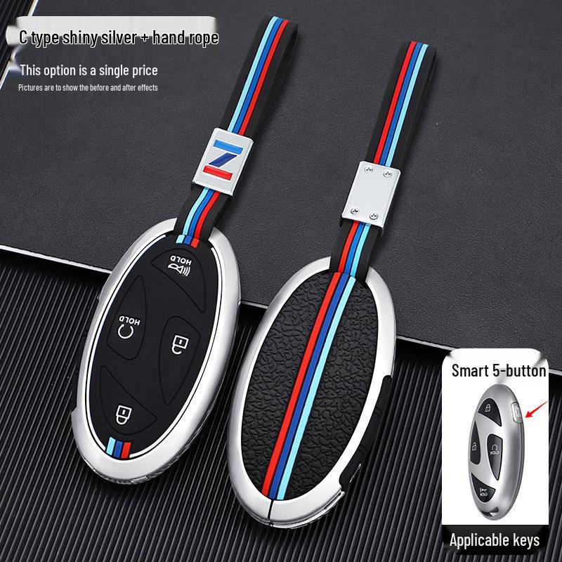 2024 Hyundai Sonata 11. Generation & Ioniq 6 Schlüsselhülle mit Legierungs-Schlüsselanhänger