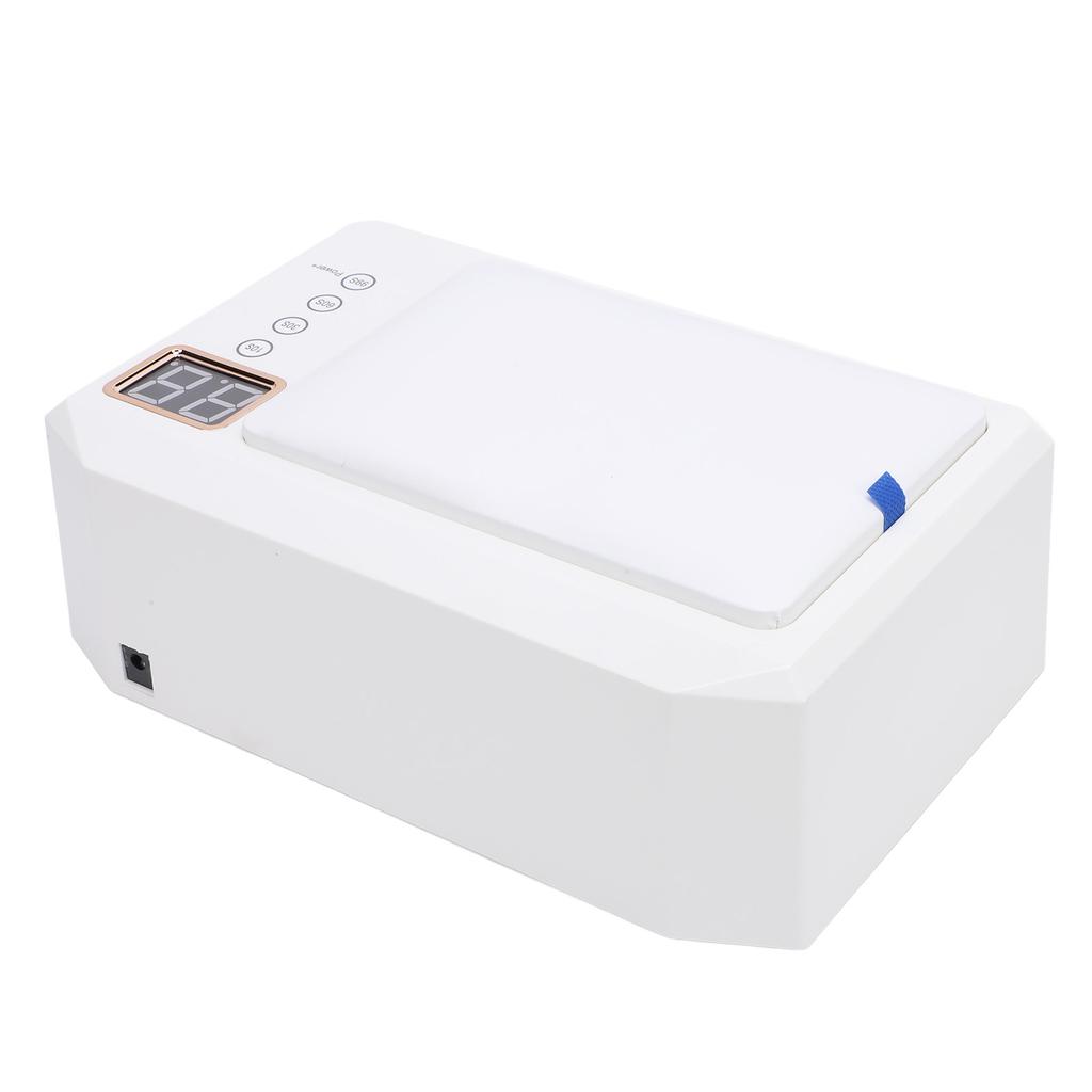 288W Nail Lamp with Hand Pillow 4 Timer UV Gel Nail Light Professional Nail Dryer with Arm Rest for