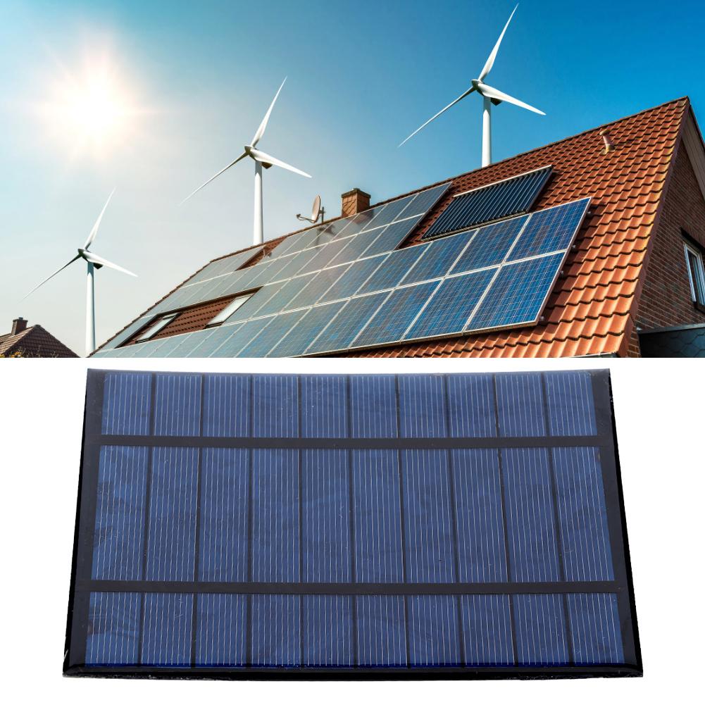 2.5W 5V DIY Portable Solar Power Panel Charger Module for Outdoor Mobile Device Charging