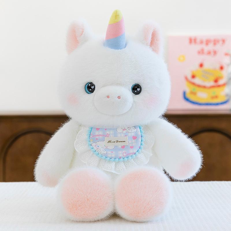 Cute Three-cat Cat Doll Doll Running Animal Rabbit Plush Toy Doll Pillow Children's Day Gift
