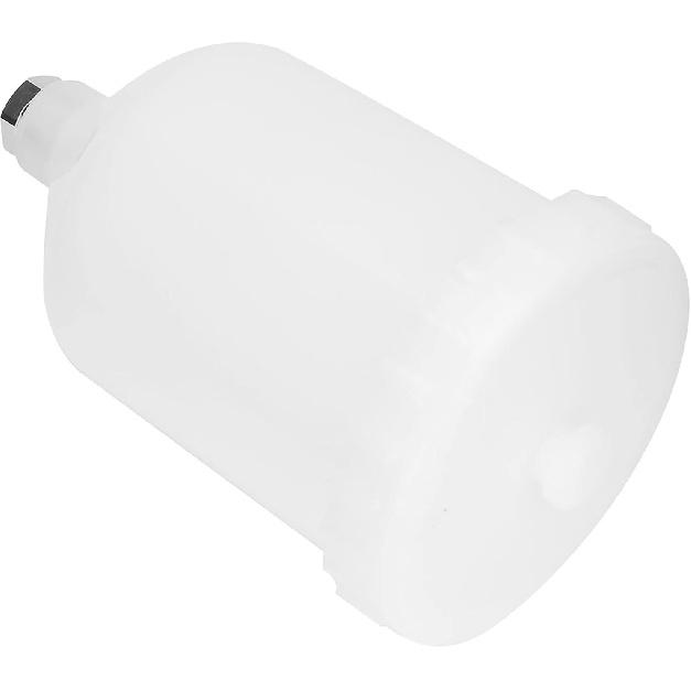 Cup for Hvlp Guns Spray Gun Paint Cups Plastic 600Ml Spray Gun Pot Plastic Stainless Steel Threaded Connector Hand Tool Accessories