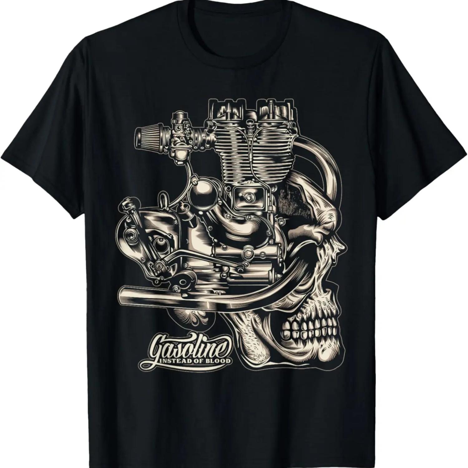 В порядке ли мой мотоцикл_ Смешная футболка для мотоциклиста, байкера, винтажного мотоциклиста S