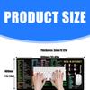 Large Keyboards Mouse Pad Featuring Excels Word Shortcut for Office Software Use and Gaming with Waterproof