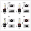 1 adet süper parlak su geçirmez Led farlar dönüşüm kitleri Hi/Lo ışın araba kafa lambası ampulleri H7 H4 H11 H1 9005 HB3 9006 HB4 9012
