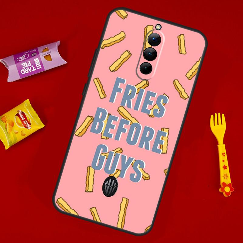 French Fries Before Guys Phone Case For ZTE Nubia Red Magic 11 Pro Plus 10 10S 9 9S 8 8S 6S 7S 6 7 Pro 10 Air Cover