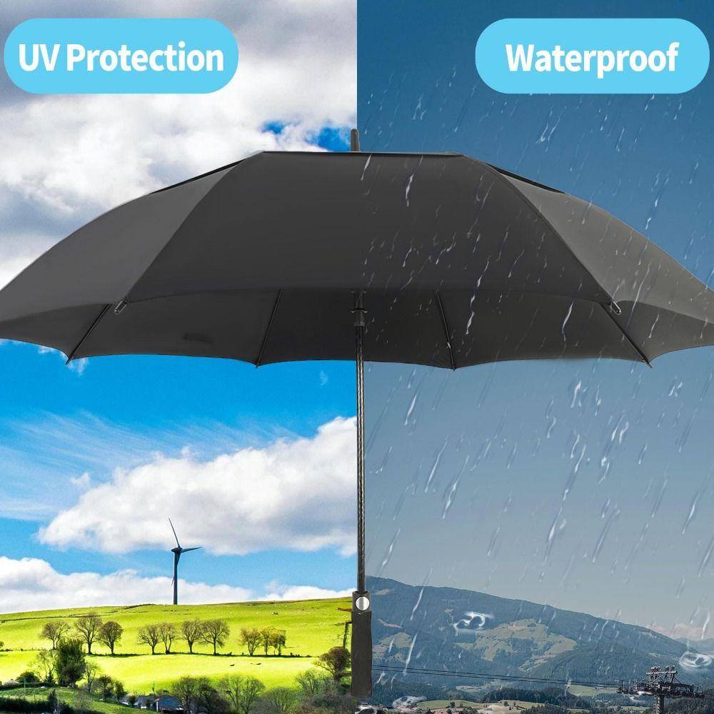 Double Canopy Golf Umbrella Windproof Automatic Open Umbrella Extra Large Umbrella  Outdoor Sports