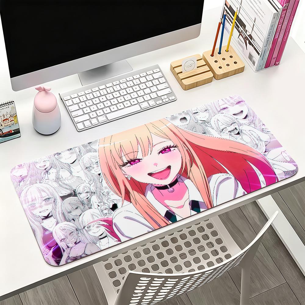 Tappetino per Mouse Anime Marin Kitagawa per Ufficio, Gaming e Tastiere Antiscivolo Grande Impermeabile