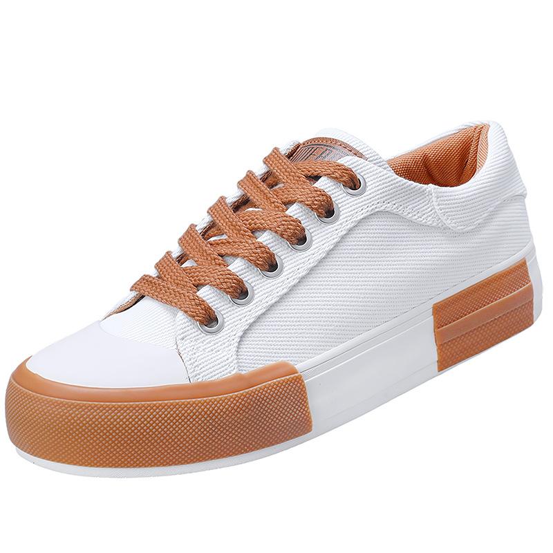 New Men's Shoes In Summer Korean Version of Joker Fashion Casual Men's Canvas Shoes Flat-bottomed Low-top Shoes Men.