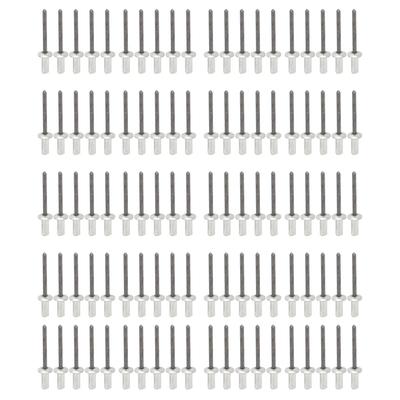 100 STÜCKE Karosseriekappen Geschlossene Nieten Einfache Bedienung Stoßfänger Nieten Ersatz für Land Rover Defender 90 110