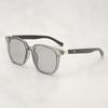 Trendy Retro Wood Grain Sunglasses for Women and Men New Square Frame Sun Glasses UV  Cycling Eyewear Outdoor Street