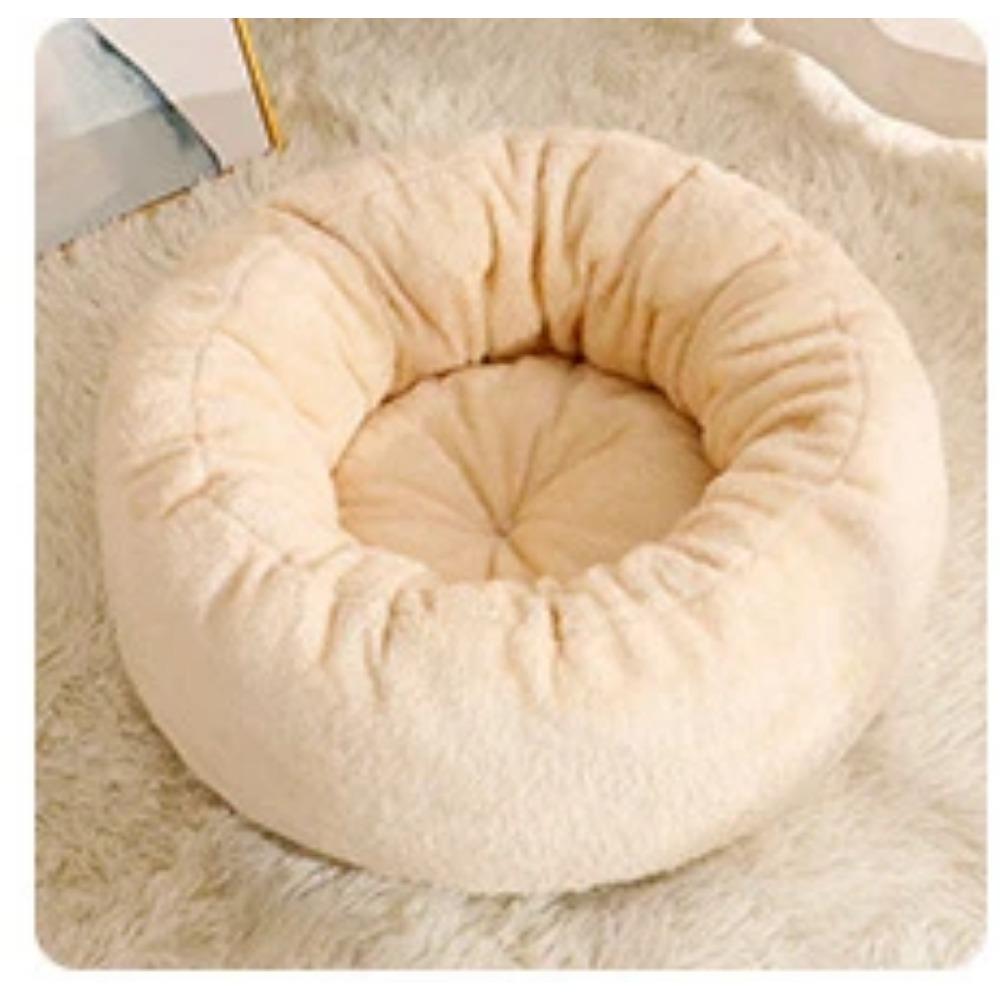 Arctic Flannel Round Nest Suitable for All Seasons Warm Wear-resistant Breathable Small Cat Dog Nest Pet Nest Deep Sleep Nest