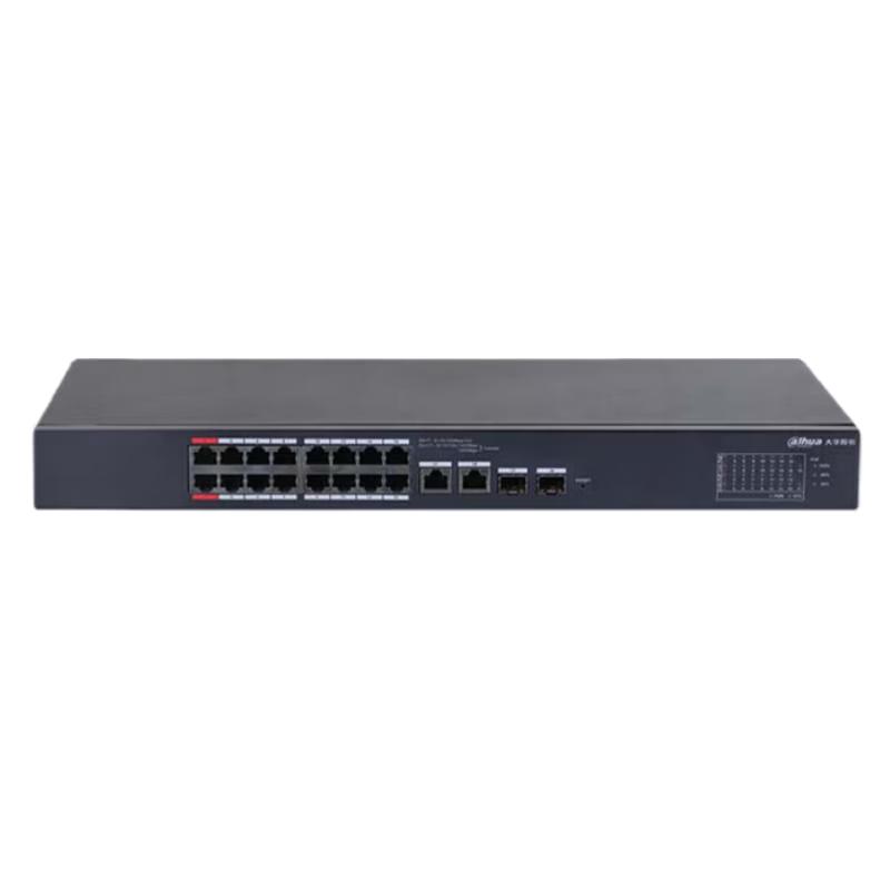 

Dahua 16-Port 100M PoE Security Switch 135W