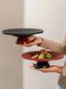 Exquisite Fruit Plate Living Room Tea Table Dry Fruit Snack Tray Household Multi-Function Drain Light Luxury Simple Fruit Tray