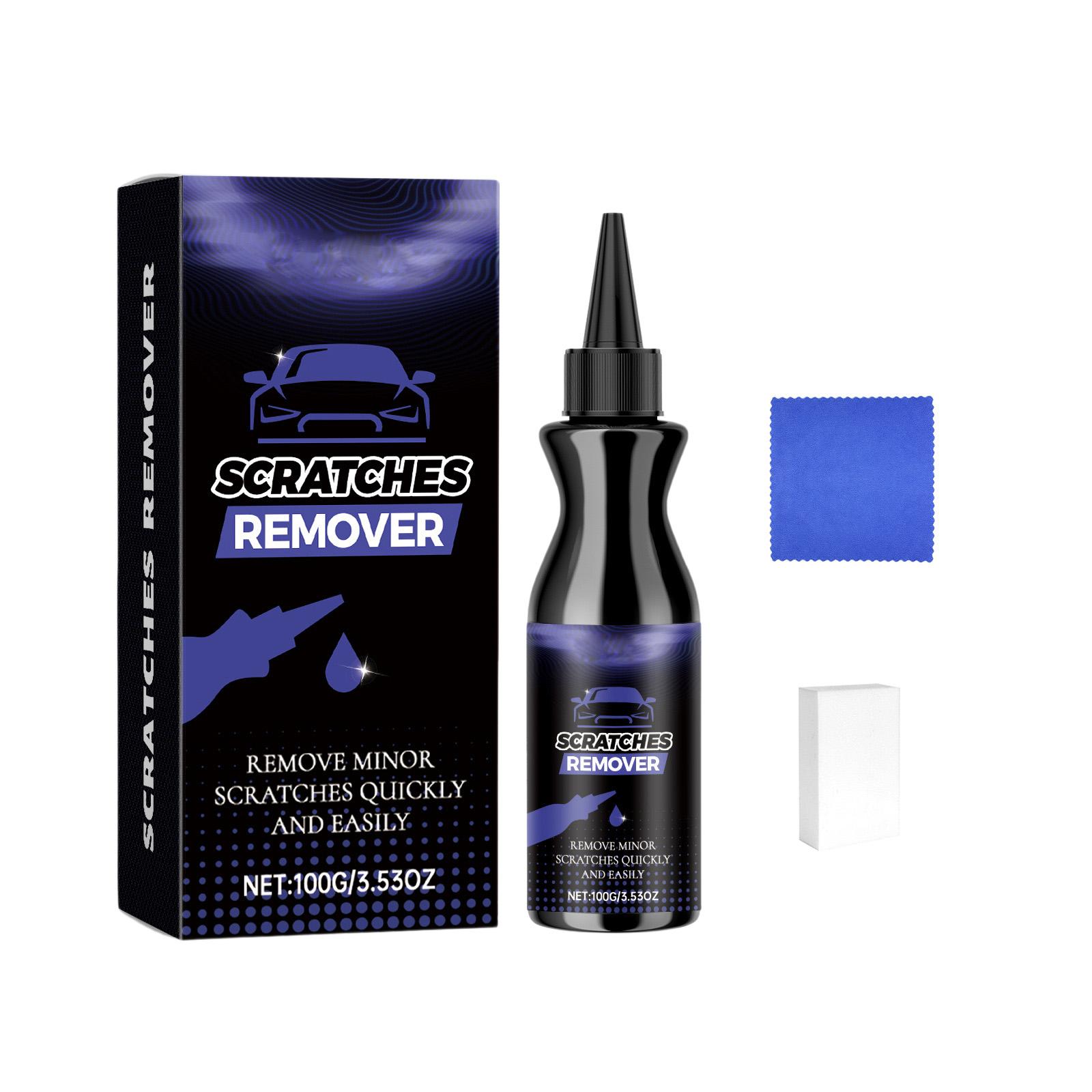 

Car Scratch Paste Reduces The Need For Frequent Waxing And Extends The Lifespan Of The Paint Surface. It Comes With A Sponge And Towel One Size синий