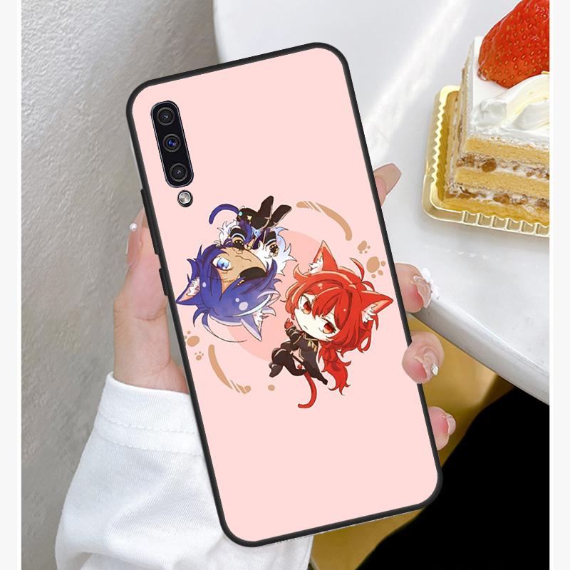 Kaeya and Diluc Genshin Impact Soft Silicone Case For Samsung A52S A12 A22 A32 A42 A52 A72 A31 A51 A71 A50 A70 A20e A21S