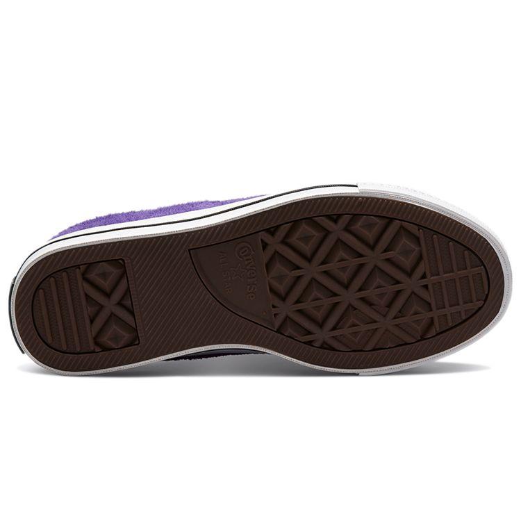 Converse One Star Low Court Purple Unisex Sneakers Black White 171586C