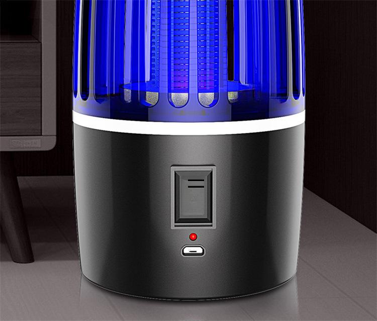 USB Wiederaufladbare Indoor/Outdoor Mückenvernichtungslampe mit Fliegenfalle