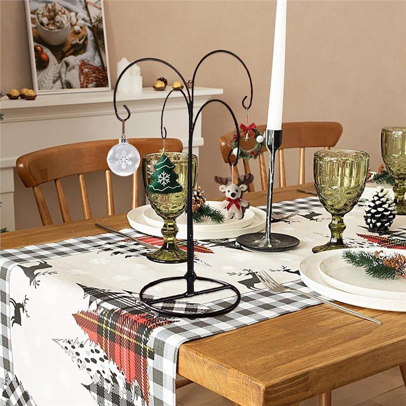 For Hanging Glass Globe Pot Stand Iron Pot Hook Stand, Christmas Hanger Hook, Ornament Display Stand Holder, Hanger Hook