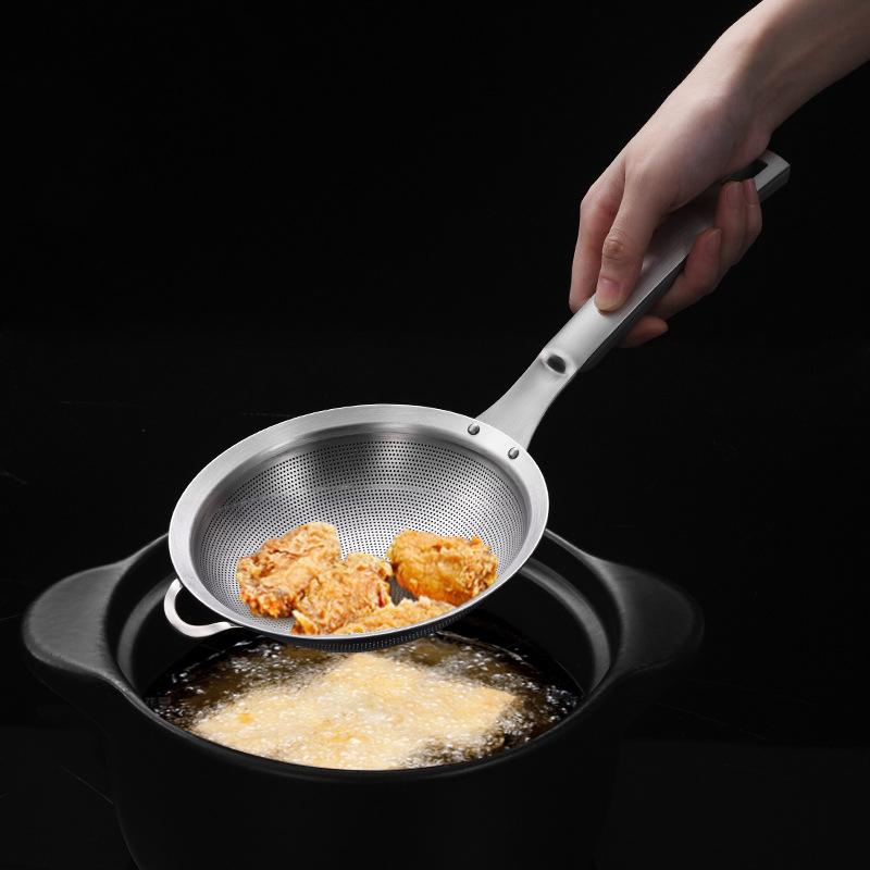 

30 ячеек 304 нержавеющая сталь фильтр-ложка для соевого молока сока маслоотделитель дуршлаг сито для муки сетка для жареной еды кухонный гаджет