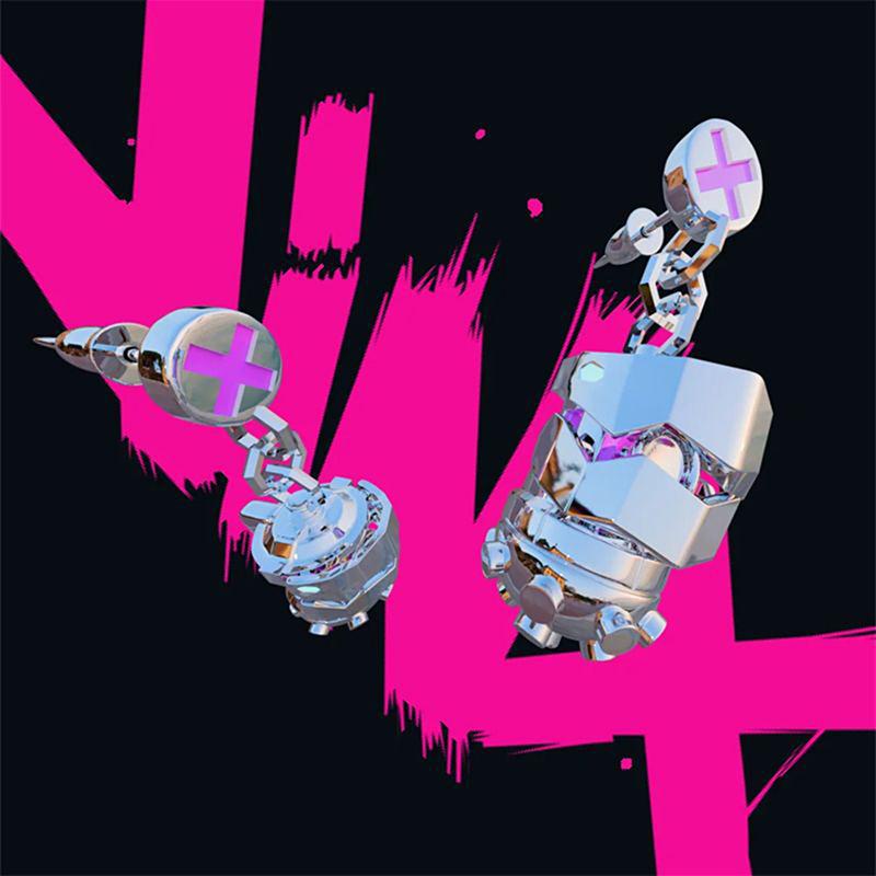 Arcane Jinx Earrings Anime Cosplay Prop For Women Jinx Figure Weapon Jewelry Hip Hop Punk Personality Earring Party Jewelry Gift