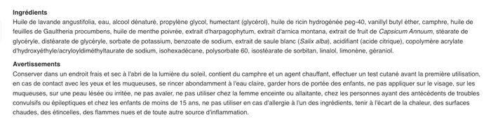 Eric Favre Endol Roll on Massage 50 ml