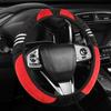 Cartoon Monster Plush Car Steering Wheel Cover - Cute & Creative Design