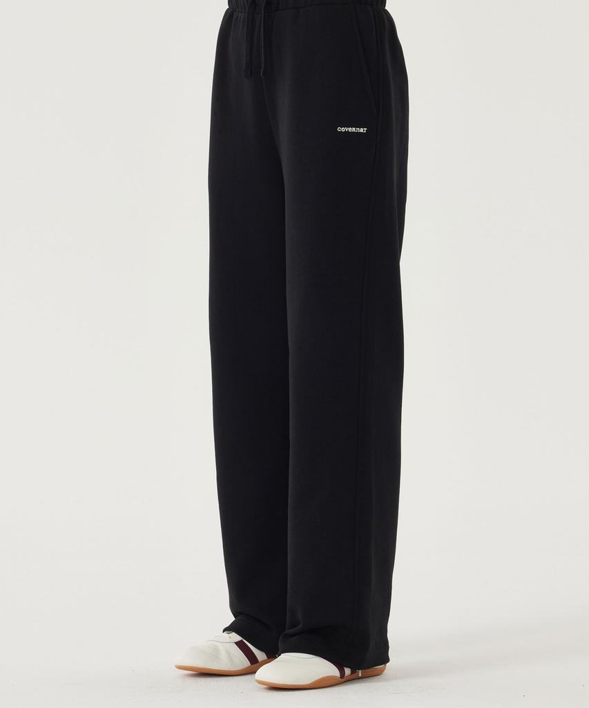 COVERNAT WOMAN Straight Sweatpants Oatmeal