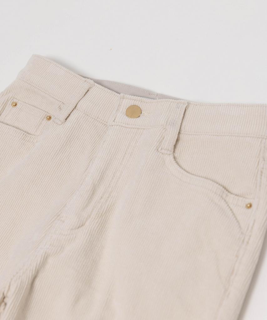 Eilubeu Brushed Corduroy Spandex Bootcut Aarapt701A