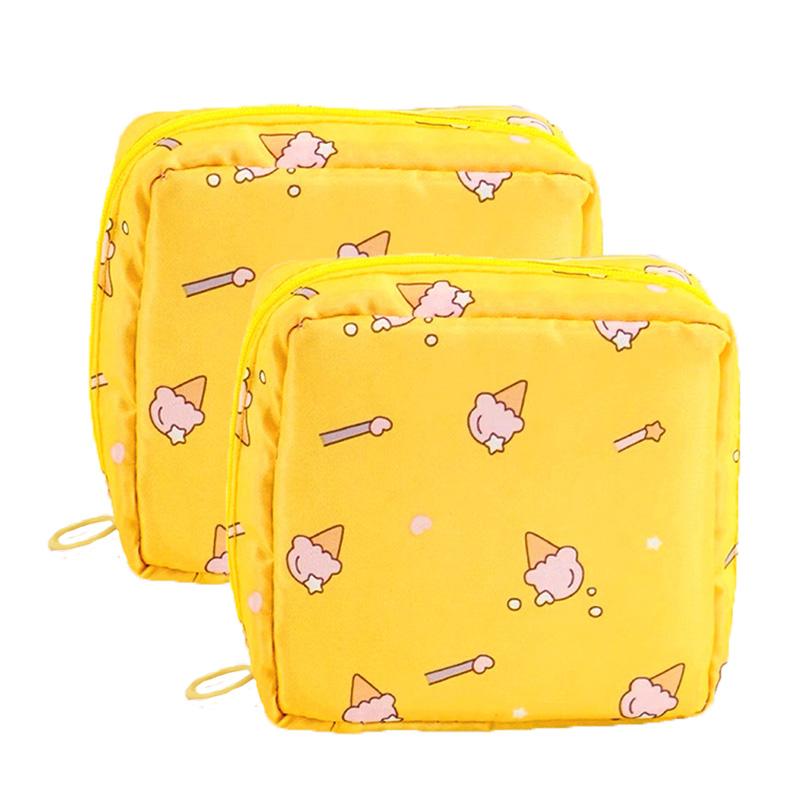 Dámská taštička na hygienické vložky Taštička na uskladnění hygienických vložek Měsíční událost Bagaunt's Taštička na vložky Nulová peněženka