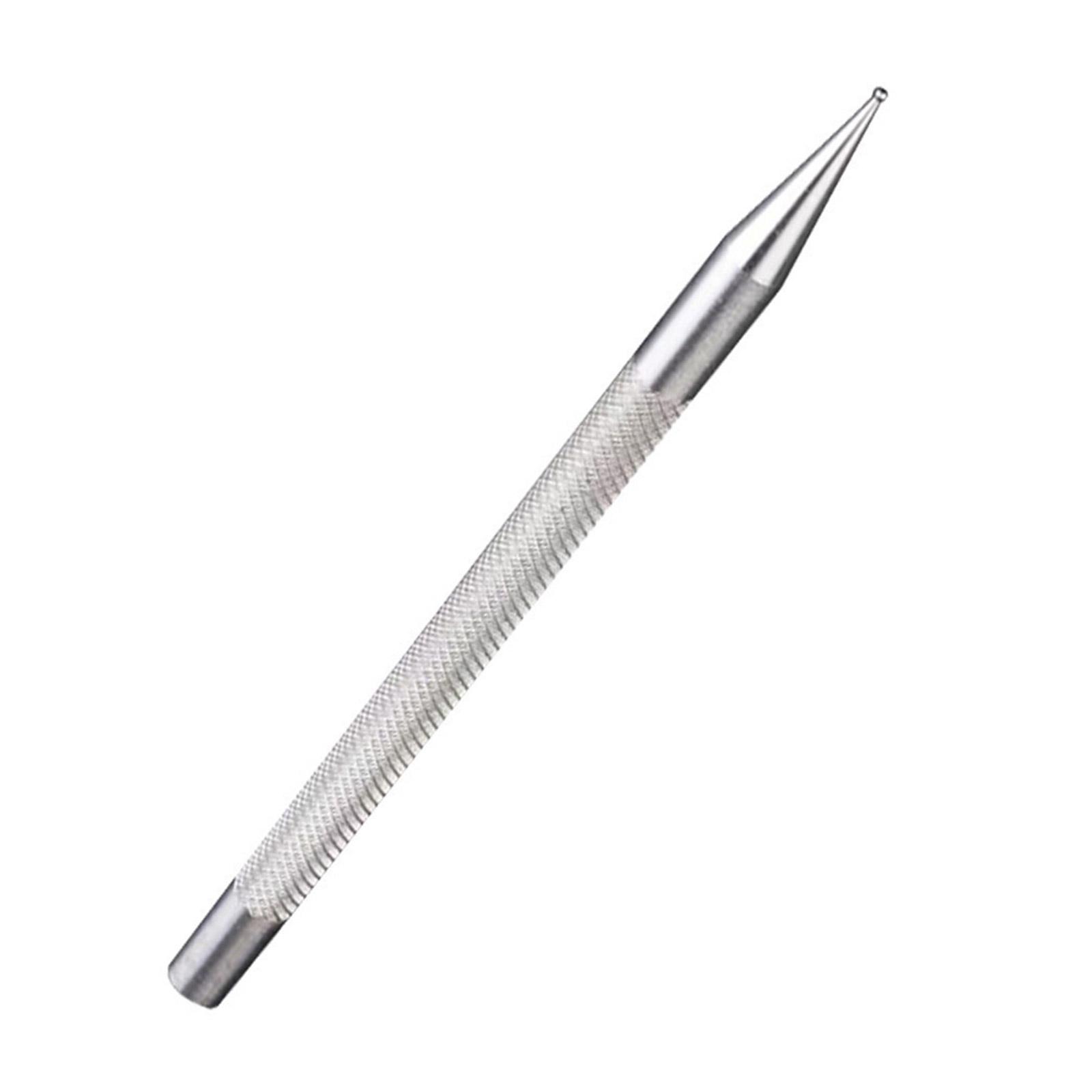 

Fine Tip Leather Scribing Pen Ergonomic Handle Leather Craft Carving Line Marking Tool for Leather Craft Working Sewing