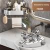 MDNG No-Drill Suction Cup Bathroom Corner Shelf
