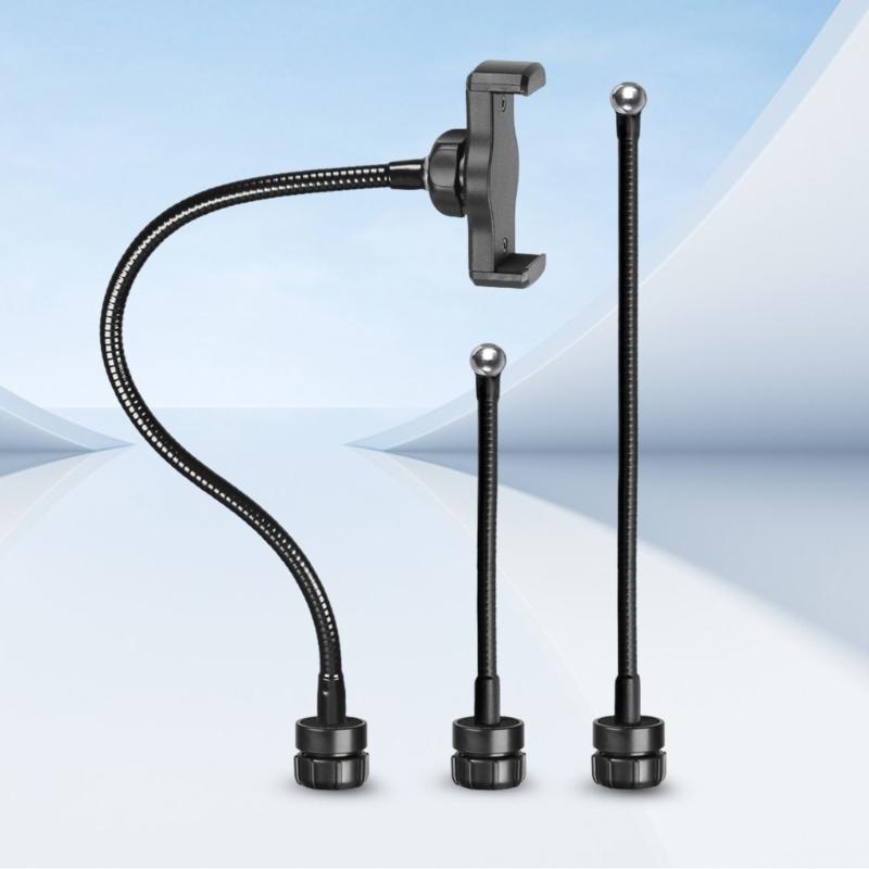 17mm Ball Mount Extension Adapter 360 Degree Rotating Arm Adapter Car Mount Phone Holder Extension Rod