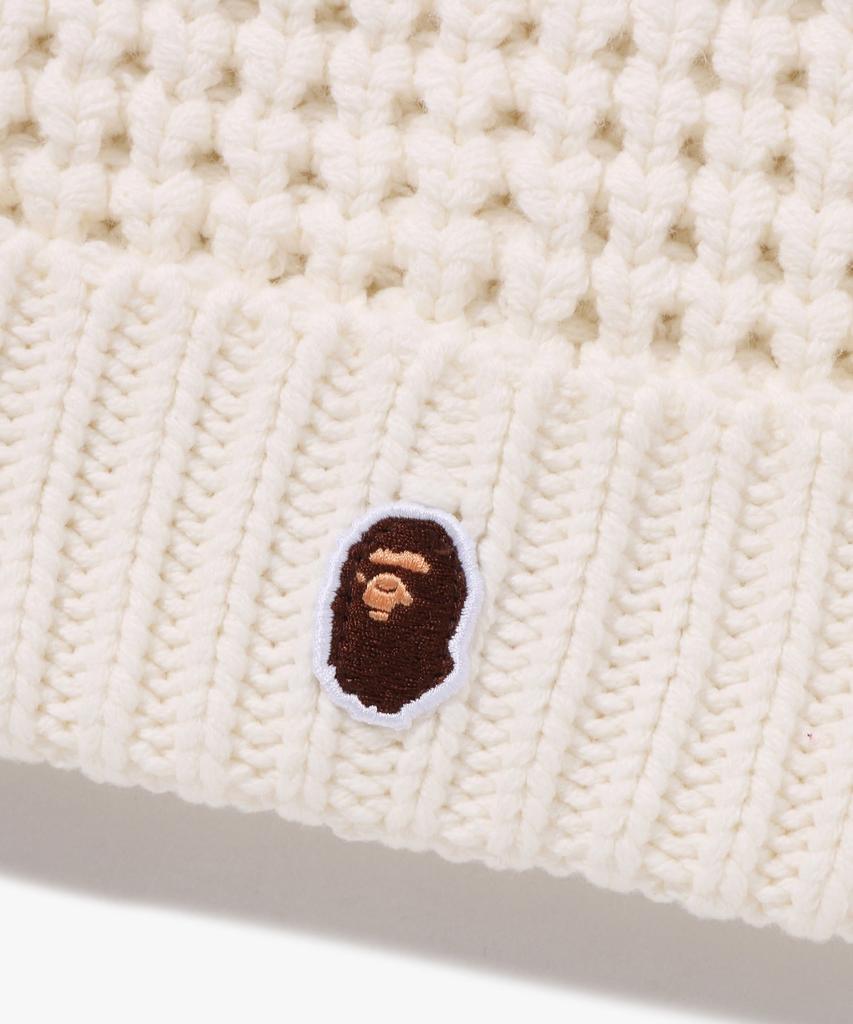 Beipeu Cat Ear Knit Cap (W) White
