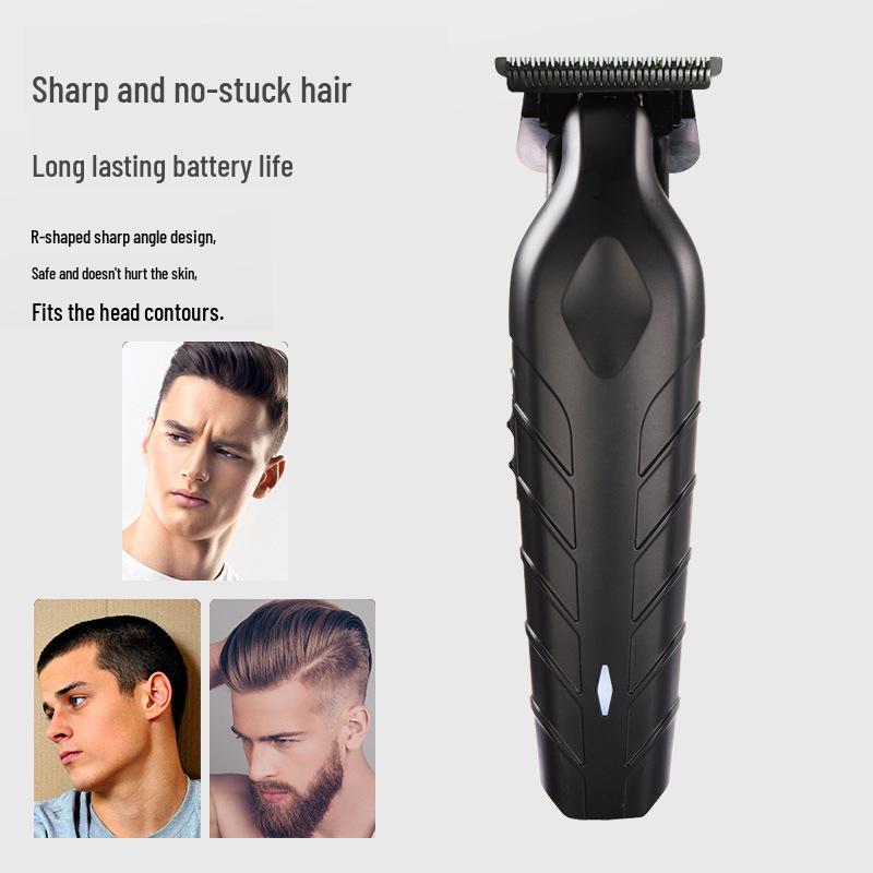 High-Power Balding Electric Hair Clipper - Men's Shaving and Carving Tool
